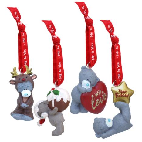 Me to You Bear Christmas Tree Decorations - Pack of 4 £11.99